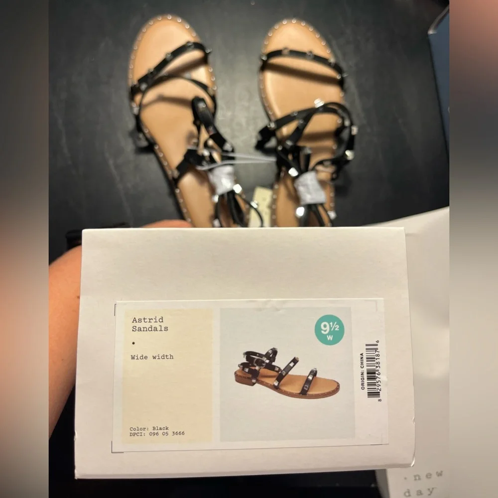 Black sandals - Picture 3 of 3